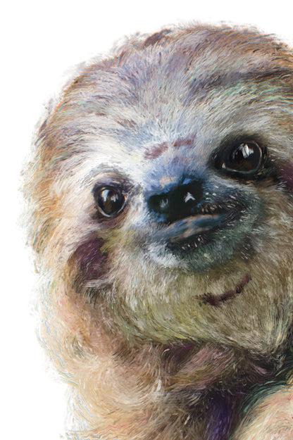 Stella the Sloth Print