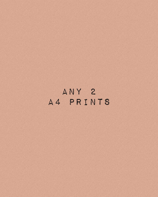 2 X A4 Print Bundle