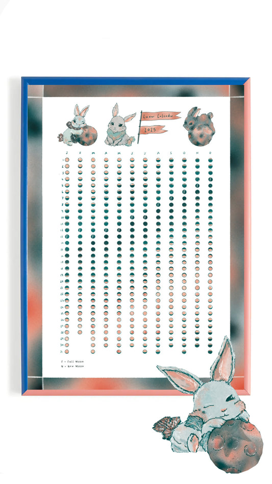 Lunar Calendar Print