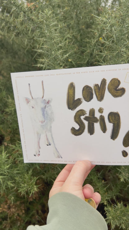 Stig’s Reindeer Postcard